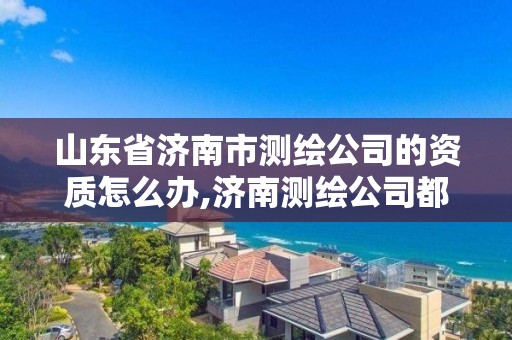 山東省濟南市測繪公司的資質怎么辦,濟南測繪公司都有哪些。