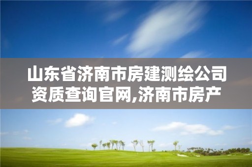 山東省濟南市房建測繪公司資質查詢官網,濟南市房產測繪研究院官網。