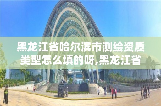 黑龍江省哈爾濱市測繪資質(zhì)類型怎么填的呀,黑龍江省測繪資質(zhì)延期通知。