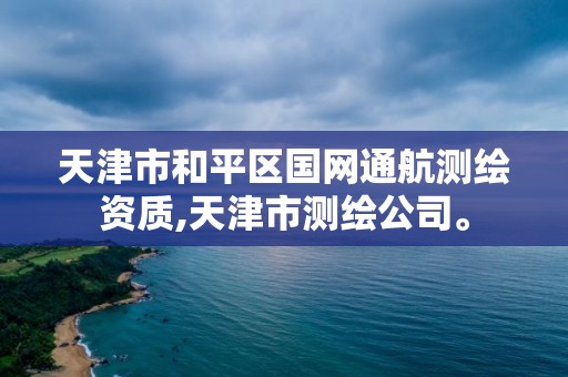 天津市和平區(qū)國(guó)網(wǎng)通航測(cè)繪資質(zhì),天津市測(cè)繪公司。