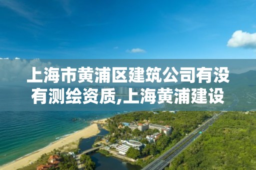 上海市黃浦區建筑公司有沒有測繪資質,上海黃浦建設工程質量檢測有限公司怎么樣。