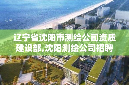 遼寧省沈陽市測繪公司資質建設部,沈陽測繪公司招聘信息最新招聘。