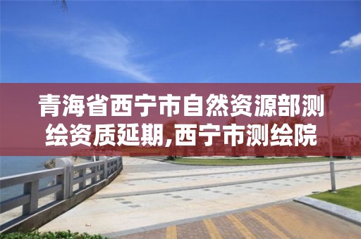 青海省西寧市自然資源部測繪資質延期,西寧市測繪院招聘公示。