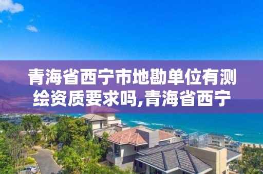 青海省西寧市地勘單位有測繪資質要求嗎,青海省西寧市測繪院。