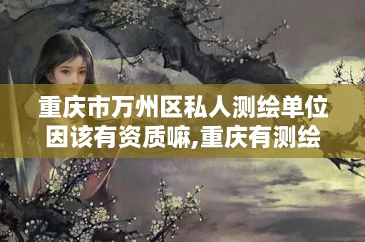 重慶市萬州區(qū)私人測繪單位因該有資質(zhì)嘛,重慶有測繪資質(zhì)測繪公司大全。