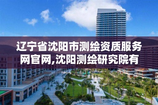 遼寧省沈陽市測繪資質服務網官網,沈陽測繪研究院有限公司官網。