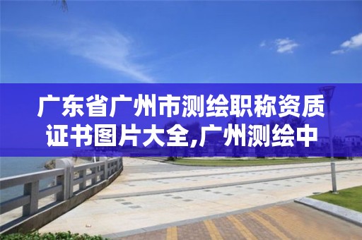 廣東省廣州市測繪職稱資質(zhì)證書圖片大全,廣州測繪中心。