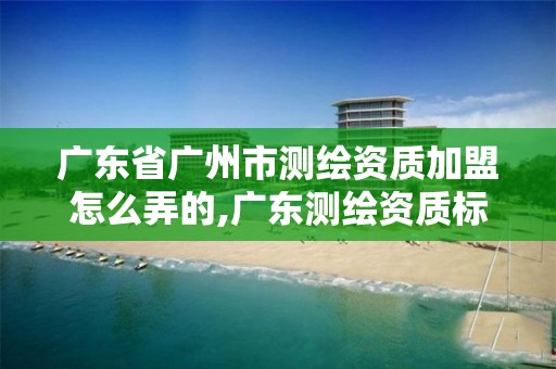 廣東省廣州市測繪資質加盟怎么弄的,廣東測繪資質標準。