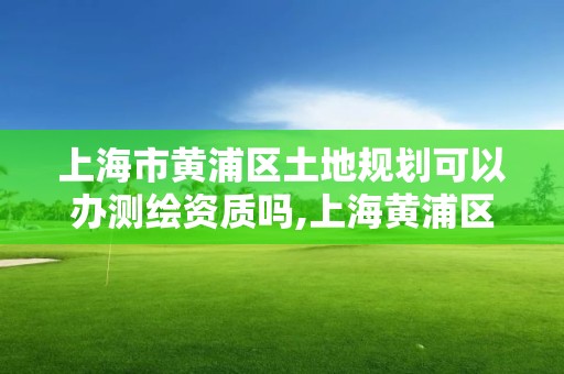 上海市黃浦區土地規劃可以辦測繪資質嗎,上海黃浦區土地規劃局網站。