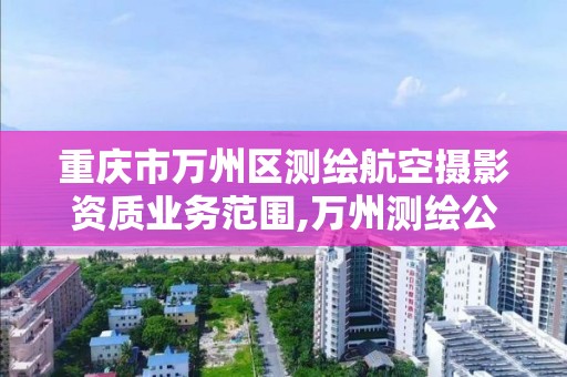 重慶市萬州區測繪航空攝影資質業務范圍,萬州測繪公司招聘。