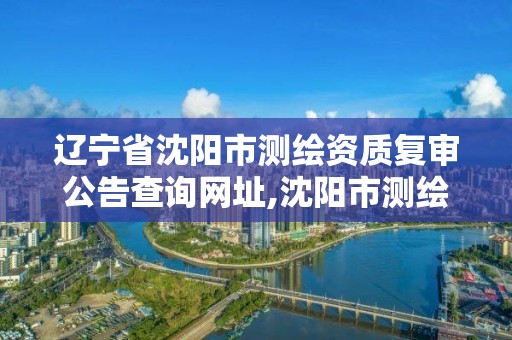 遼寧省沈陽市測繪資質復審公告查詢網址,沈陽市測繪局官網。