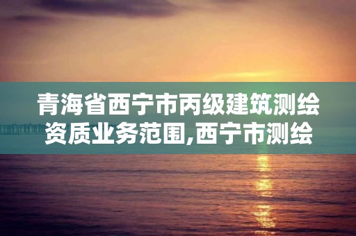 青海省西寧市丙級建筑測繪資質業務范圍,西寧市測繪公司。