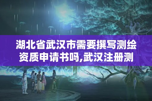 湖北省武漢市需要撰寫測繪資質申請書嗎,武漢注冊測繪師。