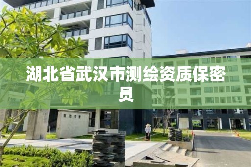 湖北省武漢市測繪資質保密員