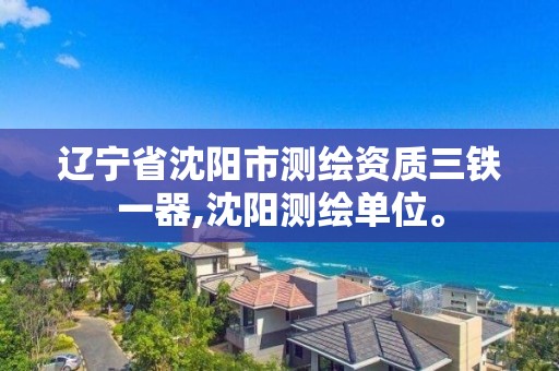 遼寧省沈陽市測繪資質三鐵一器,沈陽測繪單位。