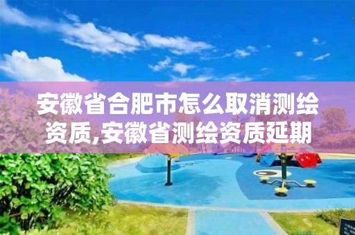 安徽省合肥市怎么取消測繪資質(zhì),安徽省測繪資質(zhì)延期公告。