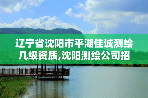 遼寧省沈陽市平湖佳誠測繪幾級資質,沈陽測繪公司招聘。