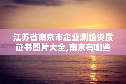 江蘇省南京市企業測繪資質證書圖片大全,南京有哪些測繪國企單位。