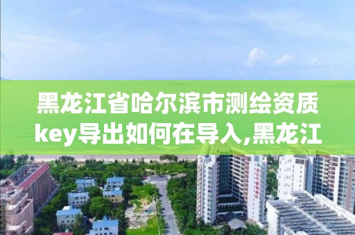 黑龍江省哈爾濱市測繪資質key導出如何在導入,黑龍江測繪公司乙級資質。