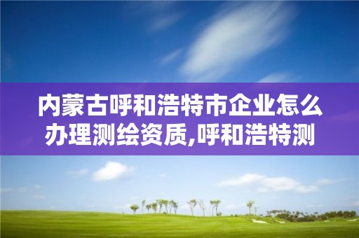 內蒙古呼和浩特市企業怎么辦理測繪資質,呼和浩特測繪有限公司。