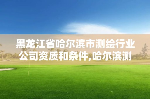 黑龍江省哈爾濱市測繪行業公司資質和條件,哈爾濱測繪公司招聘。