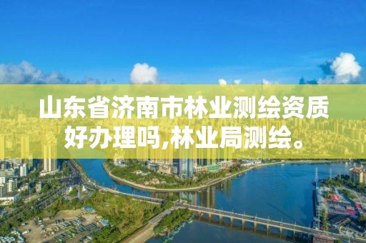 山東省濟南市林業測繪資質好辦理嗎,林業局測繪。