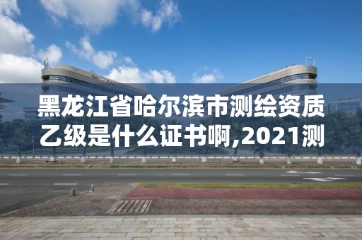 黑龍江省哈爾濱市測繪資質乙級是什么證書啊,2021測繪乙級資質要求。