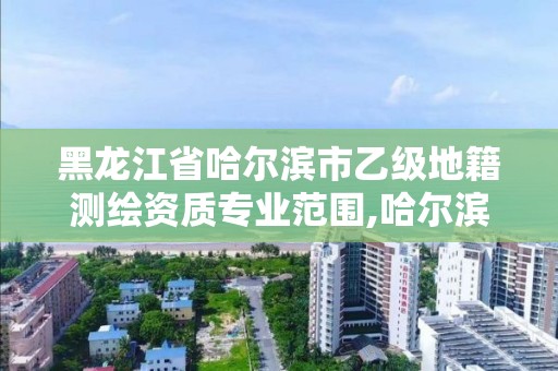 黑龍江省哈爾濱市乙級地籍測繪資質專業范圍,哈爾濱測繪局屬于什么單位。