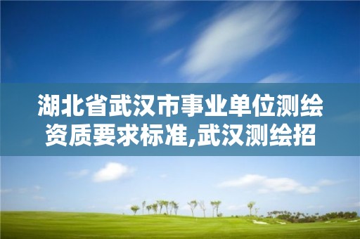 湖北省武漢市事業(yè)單位測(cè)繪資質(zhì)要求標(biāo)準(zhǔn),武漢測(cè)繪招聘2020。