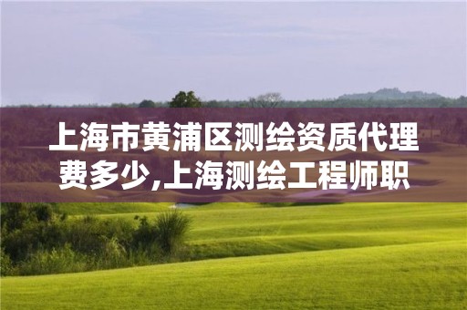 上海市黃浦區測繪資質代理費多少,上海測繪工程師職稱評定條件及流程。