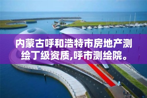 內蒙古呼和浩特市房地產測繪丁級資質,呼市測繪院。