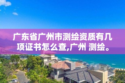 廣東省廣州市測繪資質有幾項證書怎么查,廣州 測繪。