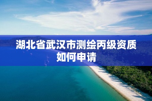 湖北省武漢市測繪丙級資質如何申請