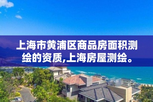 上海市黃浦區商品房面積測繪的資質,上海房屋測繪。