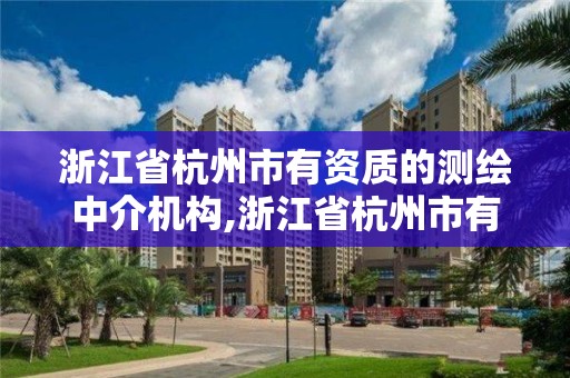 浙江省杭州市有資質的測繪中介機構,浙江省杭州市有資質的測繪中介機構有哪些。