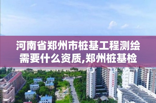 河南省鄭州市樁基工程測繪需要什么資質(zhì),鄭州樁基檢測公司。