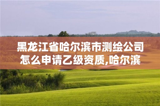 黑龍江省哈爾濱市測繪公司怎么申請乙級資質,哈爾濱測繪院招聘。