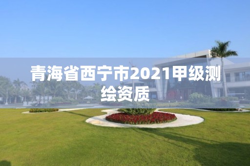 青海省西寧市2021甲級測繪資質(zhì)