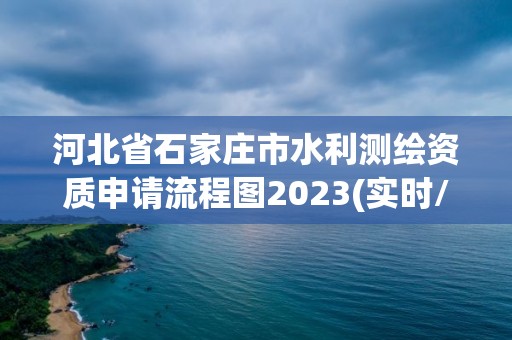 河北省石家莊市水利測繪資質申請流程圖2023(實時/更新中)