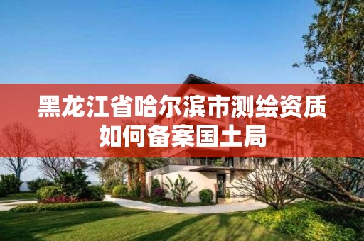 黑龍江省哈爾濱市測繪資質如何備案國土局