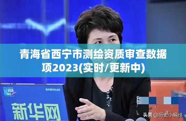 青海省西寧市測繪資質審查數據項2023(實時/更新中)