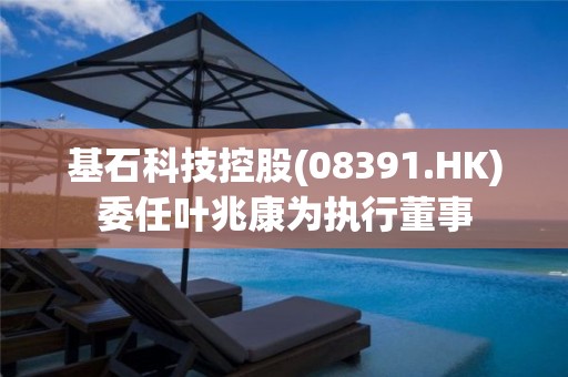 基石科技控股(08391.HK)委任葉兆康為執行董事