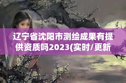 遼寧省沈陽市測繪成果有提供資質嗎2023(實時/更新中)