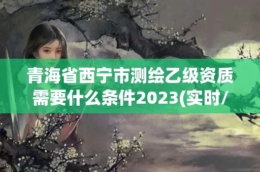 青海省西寧市測繪乙級資質(zhì)需要什么條件2023(實時/更新中)