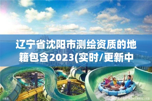 遼寧省沈陽市測繪資質的地籍包含2023(實時/更新中)