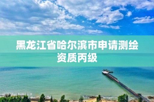 黑龍江省哈爾濱市申請測繪資質丙級