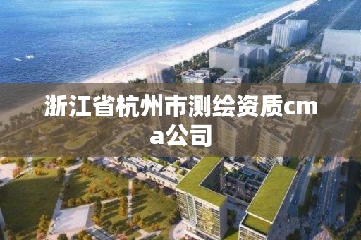 浙江省杭州市測繪資質cma公司