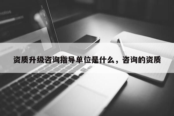 資質(zhì)升級(jí)咨詢指導(dǎo)單位是什么，咨詢的資質(zhì)