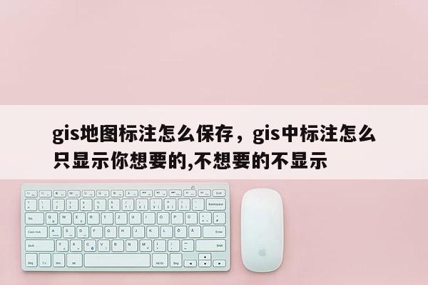 gis地圖標注怎么保存，gis中標注怎么只顯示你想要的,不想要的不顯示